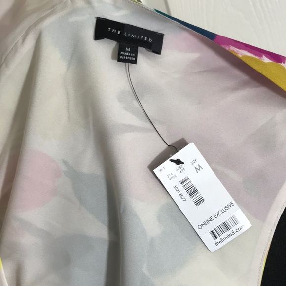 NWOT The Limited Floral Maxi Dress SiZe M - Picture 5 of 5